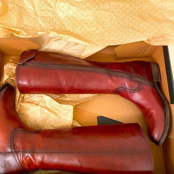 Frye Shoes - Frye Melissa Inside Zip Tall Riding Boots